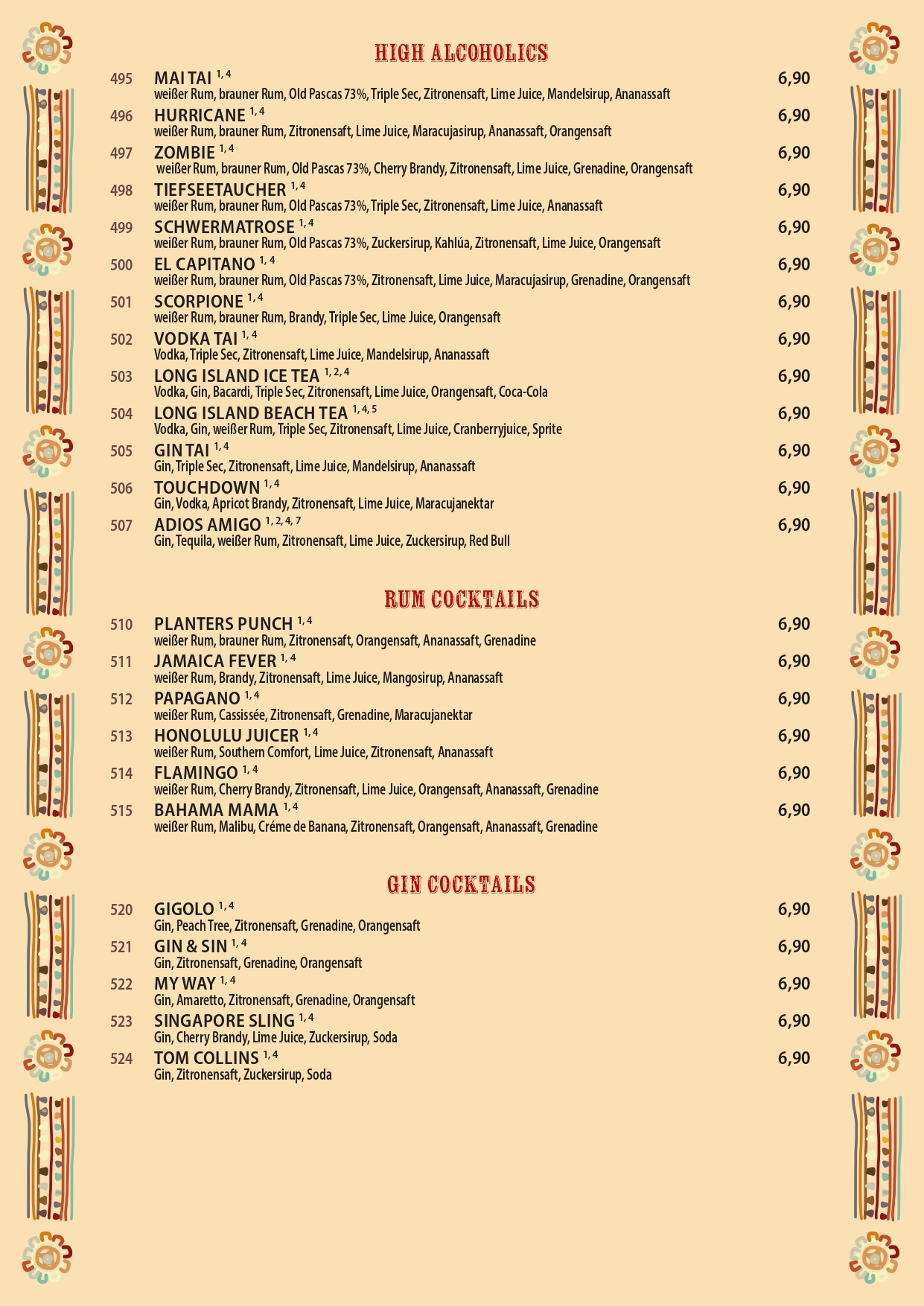 Die offizielle Speisekarte des Morelos Restaurant Berlin mit authentischen mexikanischen Gerichten